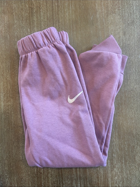 Nike Other - Nike Kids Lavender Joggers with White Swoosh